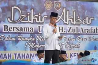 Rutan Kelas I Medan Gelar Dzikir Akbar Bersama Warga Binaan